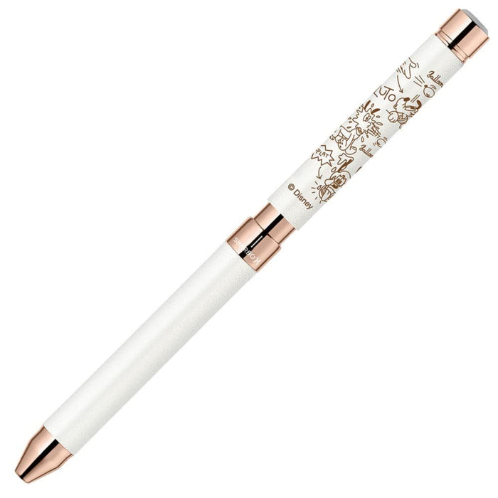 Zebra Disney White Leather Multi-Function Pen Shabo X SB36-DS-LW