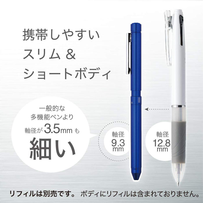 Zebra Shabo X LT3 Multi-Function Cobalt Blue Pen - Smooth Premium Quality