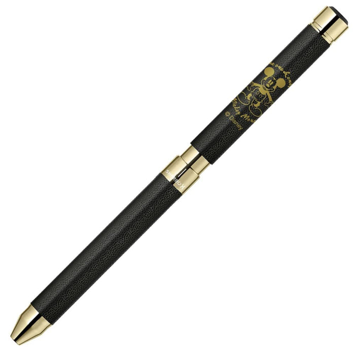 Zebra Shabo X SL6 Disney Mickey Black Leather Multi-Function Pen SB36-DSMC-BK-AZ