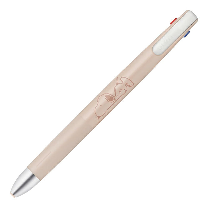 Zebra Bren 3C Multicolor 0.5mm Ballpoint Pen with Beige Shaft Snoopy Edition