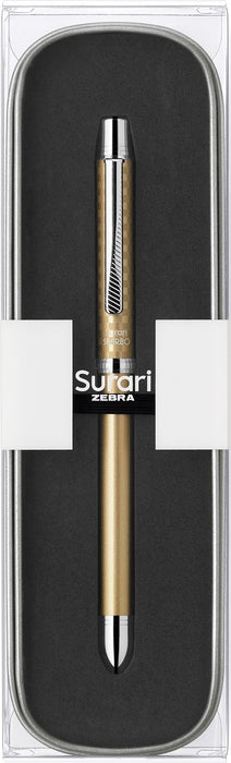 Zebra Shabo 2000 Multifunctional Pen Champagne Gold Case - PC-SB27-CGO