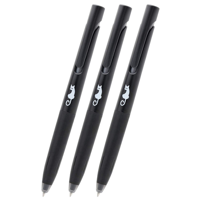 Zebra Bren Oil-Based Ballpoint Pen 0.5mm Black Shaft Set of 3