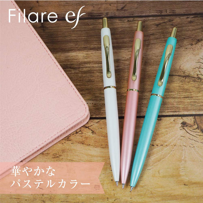 Zebra Fillare Ef 0.5 White Oil-Based Ballpoint Pen P-Bas86-W