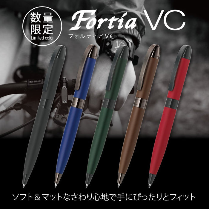 Zebra Fortia VC Forest Green Limited Edition Oil-Based Ballpoint Pen BA93-EC-G