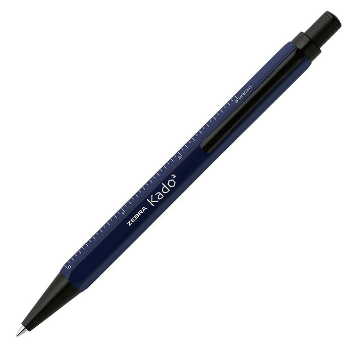 Zebra Kadokado Ballpoint Pen Navy 0.7mm Oil-Based - Ba104-Nv Zebra