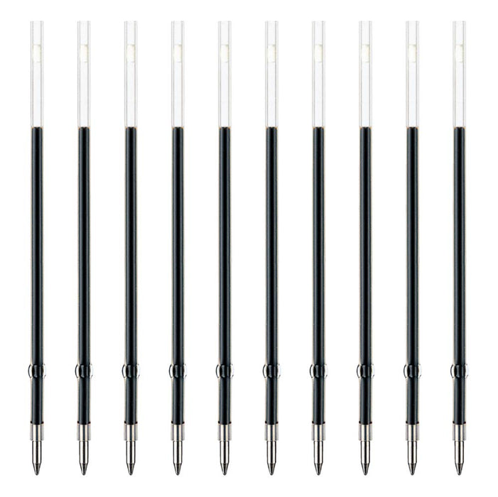 Zebra Jimnock K-0.7 Black Oil-Based Ballpoint Pen Refill 10-Pack