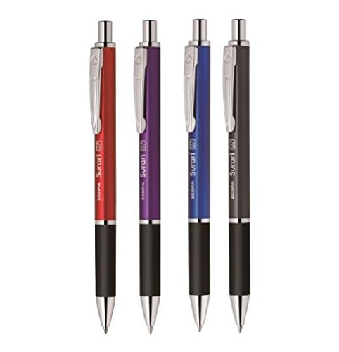 Zebra Slurry 300 Purple Ballpoint Pen 0.7mm Oil-Based Ink Pack of 10