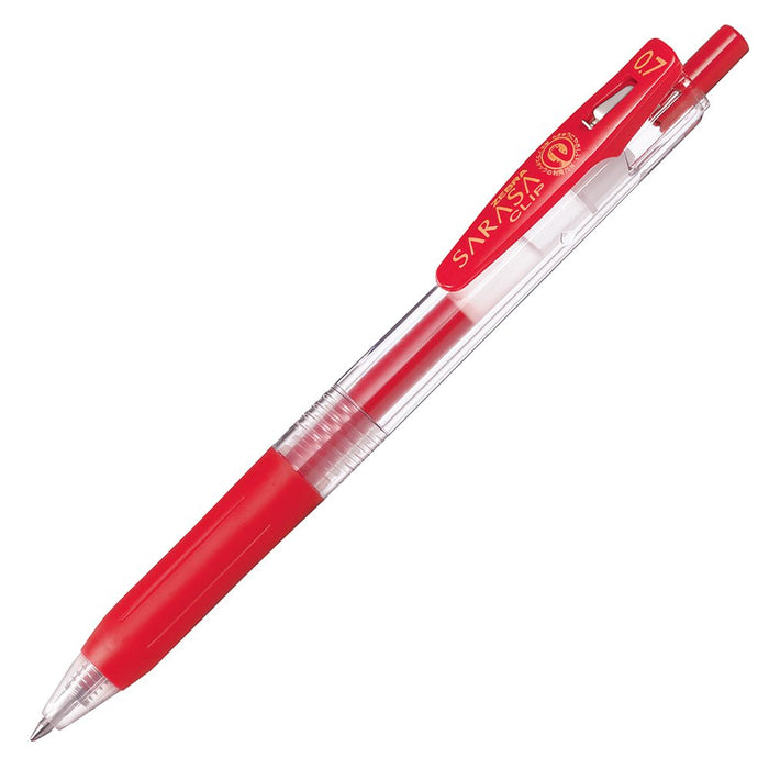 Zebra Sarasa Gel Ballpoint Pen Refill 0.7mm Lead Red Ink Pack of 10