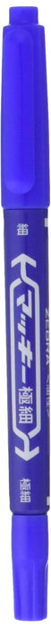 Zebra Mackie Extra Fine Blue Oil Pen Pack of 10 - B-MO-120-MC-BL