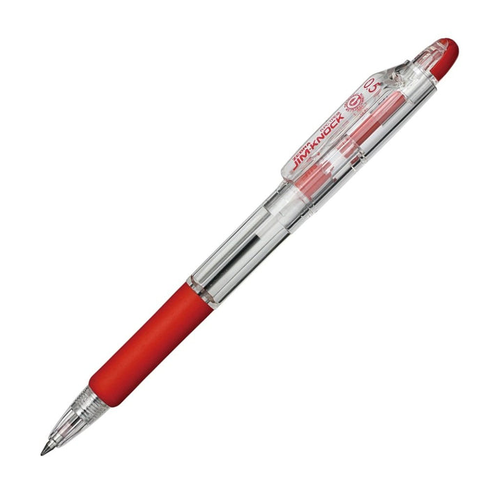 Zebra Oil-Based Ballpoint Pen Refill Jimnock K-0.5 Red Lead Pack of 10