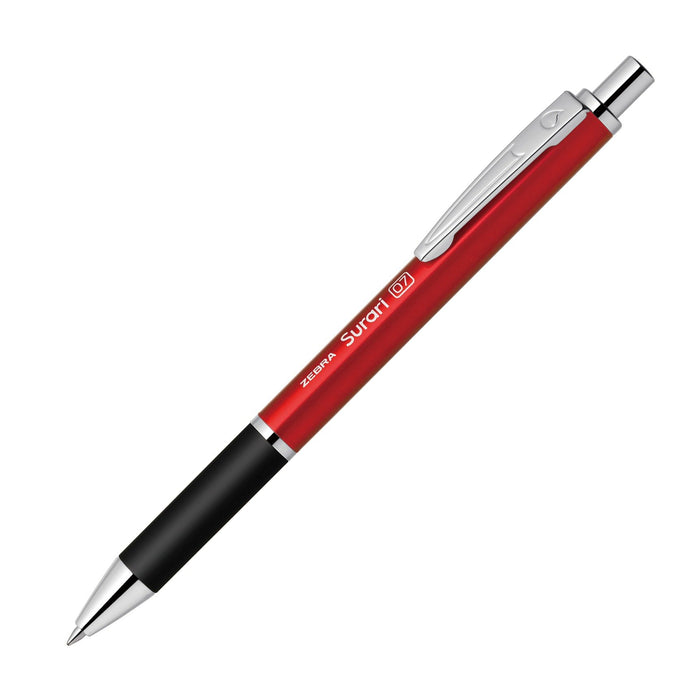 Zebra Oil-Based Ballpoint Pen Red 0.7 Point Pack of 10 - ZB-Slurry300