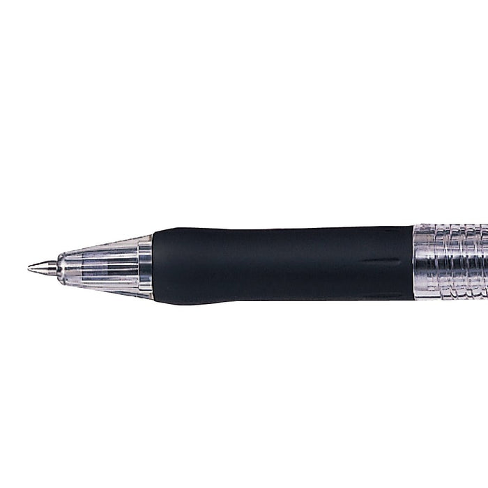 Zebra Black Oil-Based Ballpoint Pen 0.5mm Tapuri Clip Pack of 5