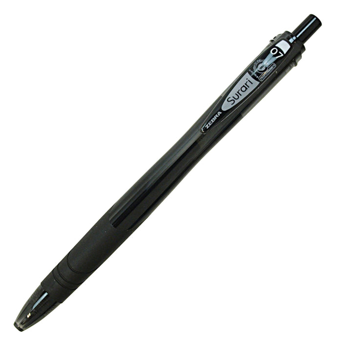 Zebra Dark Black Shaft Pen with 0.7 Black Ink Zebra Slurry BN11-DBK