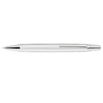 Pilot Rise Fine Point 0.7mm Oil-Based Ballpoint Pen Shining Silver BR-15SS-SS