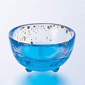 Aderia Japan Tsugaru Vidro 50Ml Blue Sake Glass - Hand-Blown Craftsmanship