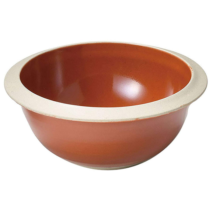 Aito Bisque Bowl Curry Ethnic Food Tableware 440ml Orange Seto Ware Dishwasher/Microwave Safe 266447