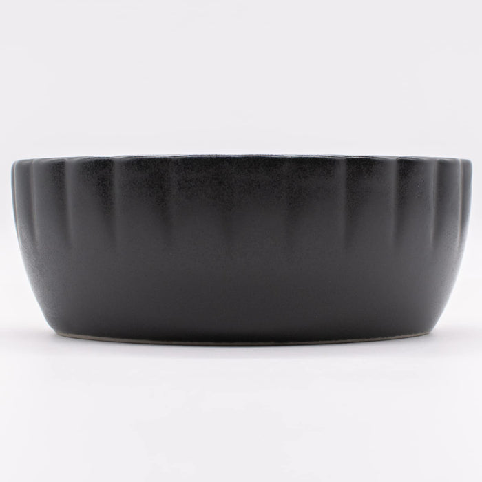 Aito Hana Salad Bowl Set 14cm Black Seto Ware 288536