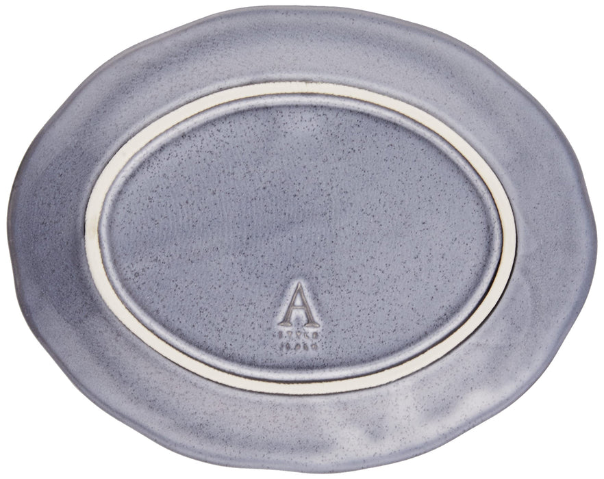 Aito Lien Lien Plate 18cm S Gray Mino Ware Tableware Dishwasher/Microwave 267837