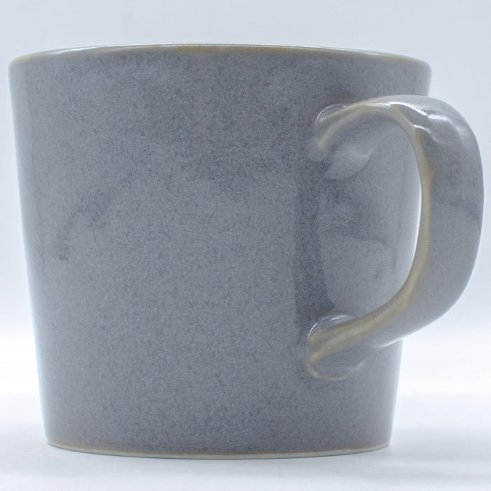 Aito Mino Ware Mug Large Coffee Cup 320ml Blue Gray Dishwasher/Microwave Safe Japan