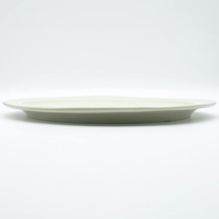 Aito Sui 25cm White Mino Ware Dishwasher/Microwave Safe Plate Japan 288197