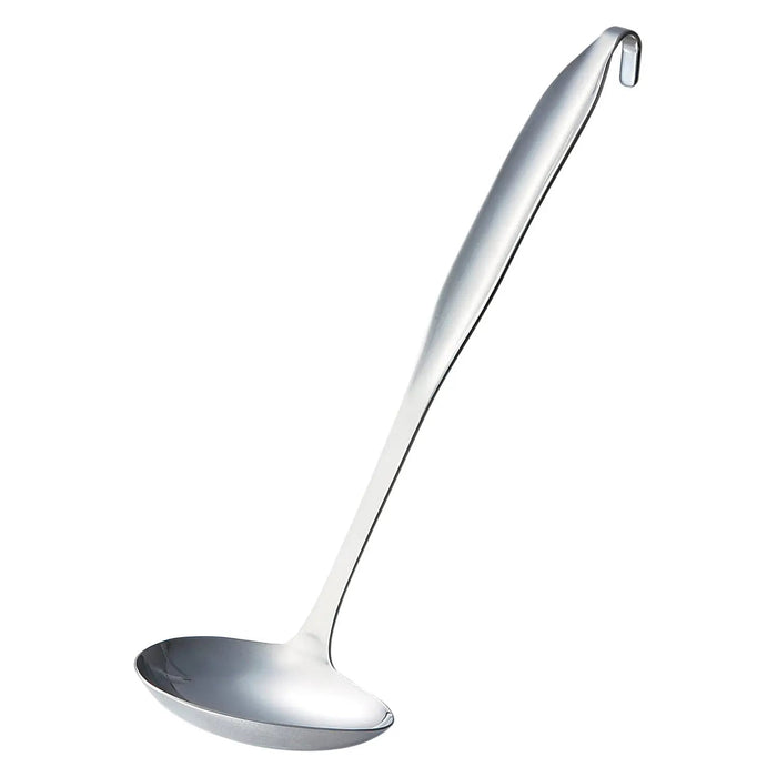 Akagawa Kibutsu Stainless Steel Side-Scoop Ladle - 40ml Japan