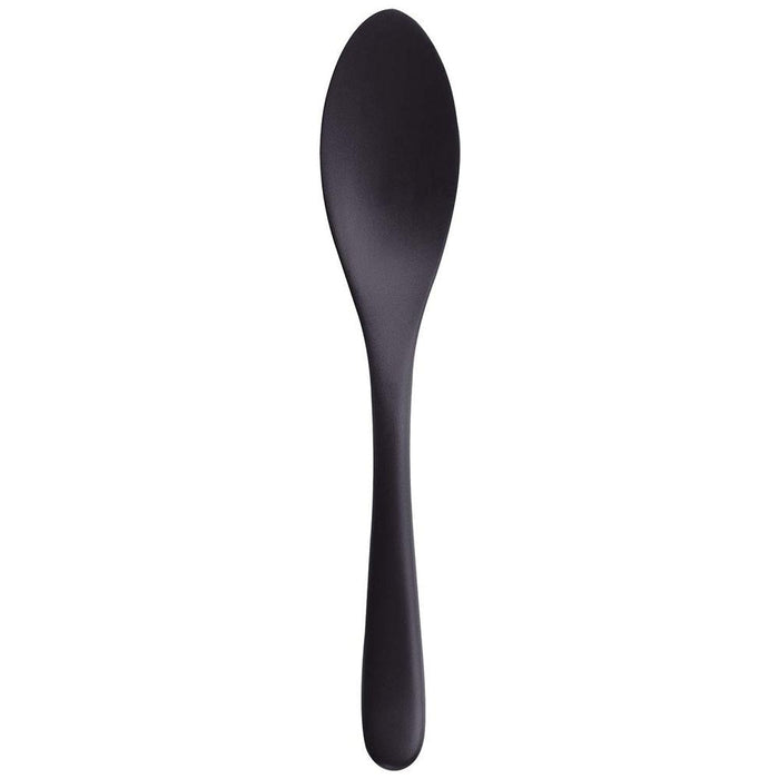 Akebono Gourmet Spoon Black - 18.5cm Premium Culinary Utensil