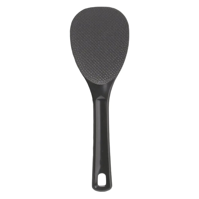 Akebono Japan 21Cm Black Polypropylene Rice Spatula - User-Friendly Kitchen Essential