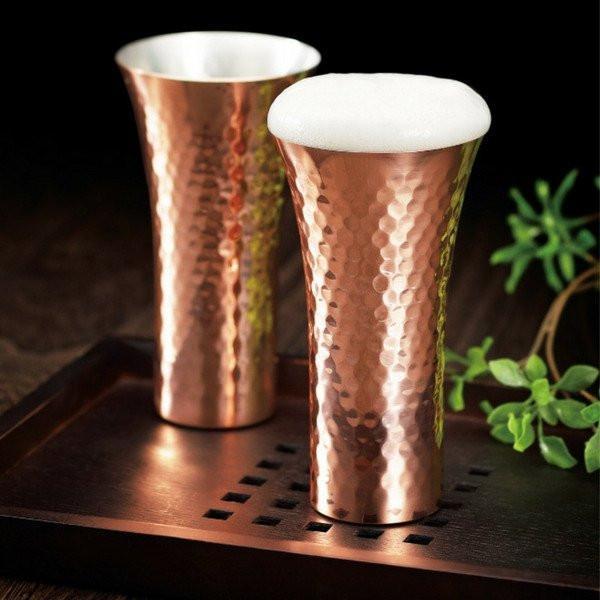 Asahi Copper Beer Glass Set - 380ml (2 Glasses)