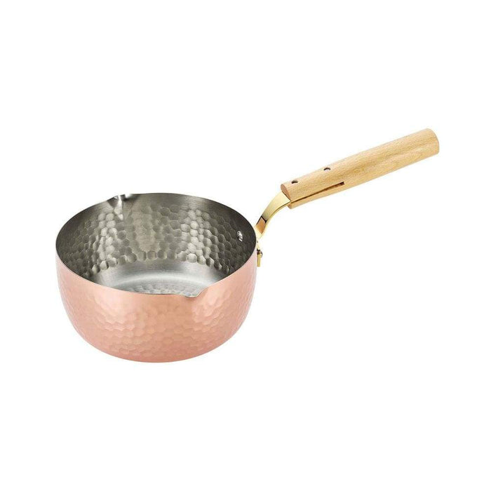 Asahi Copper Yukihira Saucepan 18Cm - Premium Quality Cookware