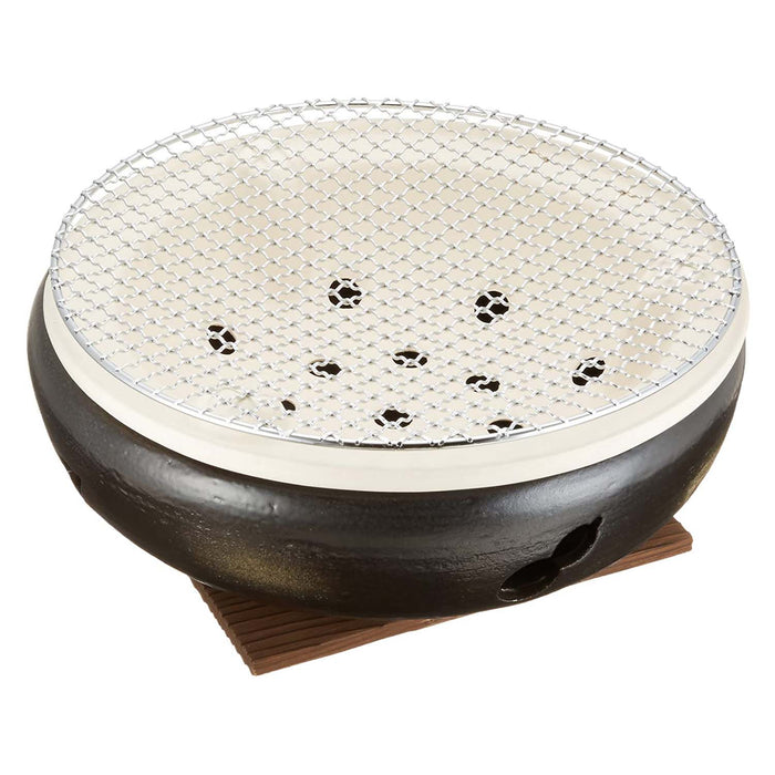 Asahisunred 30cm Ceramic Charcoal Konro Grill