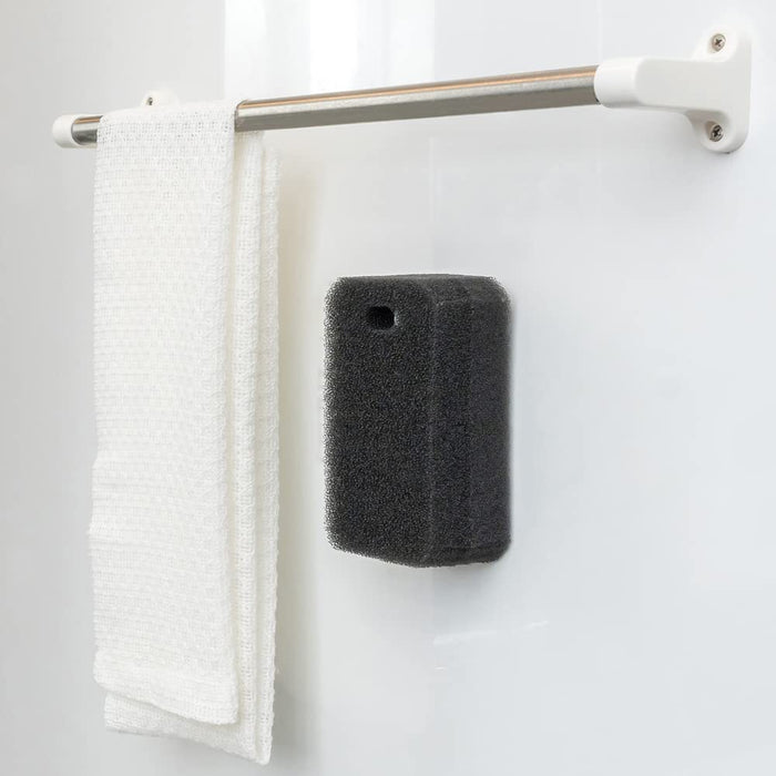 Azuma Industrial Japan Bathtub Cleaning Sponge with Magnet Hook - Efficient Foam and Drainage Solution