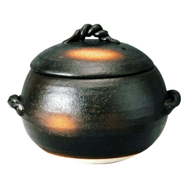 Banko Ware Stoneware Donabe 砂鍋電鍋 5 合 - 終極煮飯解決方案