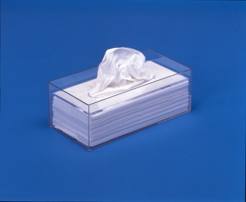 Rectangular Transparent Tissue Case by Butterfly Plastic Industry Japan - 125X244X86H (Mm)