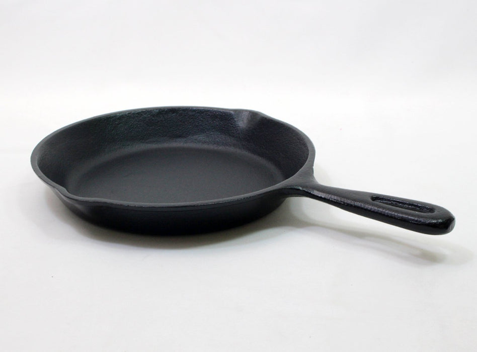 Asahi 20Cm A-206 Japanese Cast Iron Skillet Frying Pan