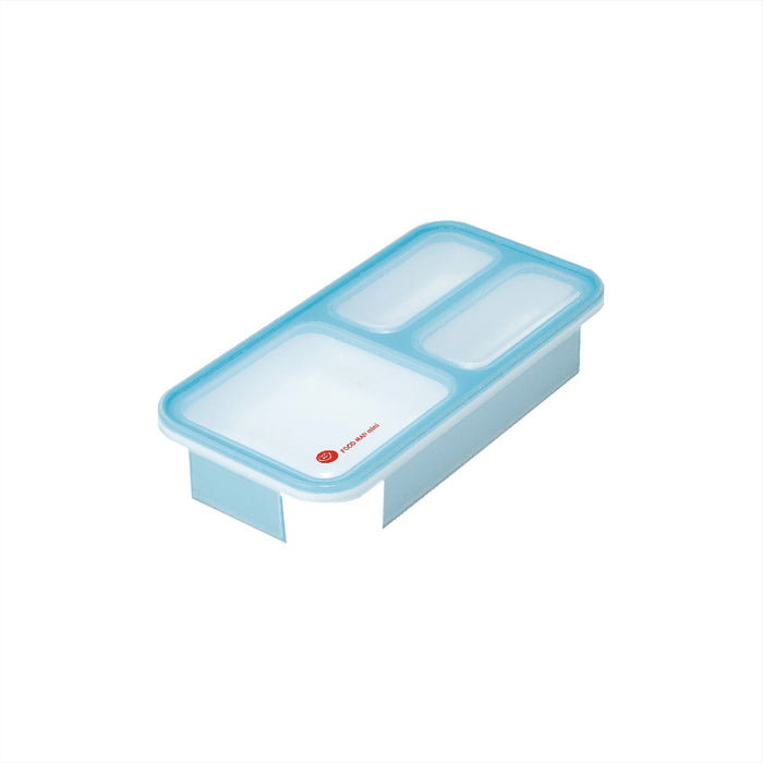 Cb Japan Lunch Box Foodman 400ml Sky Blue Thin w/Exclusive Lid DSK