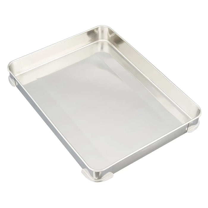 Stackable Tray for Gyoza - Clover Stainless Steel, 400x300x50mm