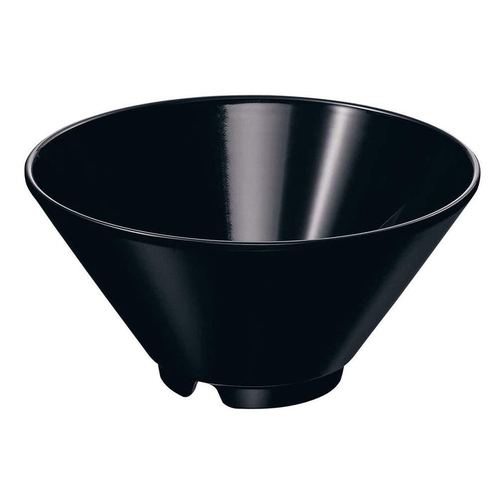 Daiwa Black Melamine Noodle Bowl - 1200ml