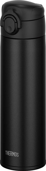 500ml Black Vacuum Insulated Water Bottle - Dishwasher Safe - Made in Japan