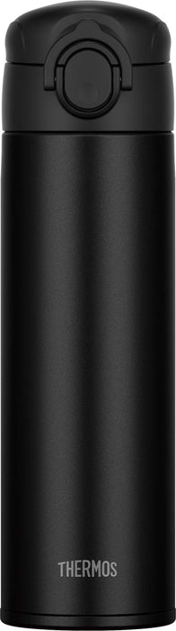 500ml Black Vacuum Insulated Water Bottle - Dishwasher Safe - Made in Japan