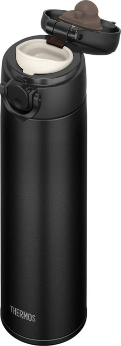 500ml Black Vacuum Insulated Water Bottle - Dishwasher Safe - Made in Japan