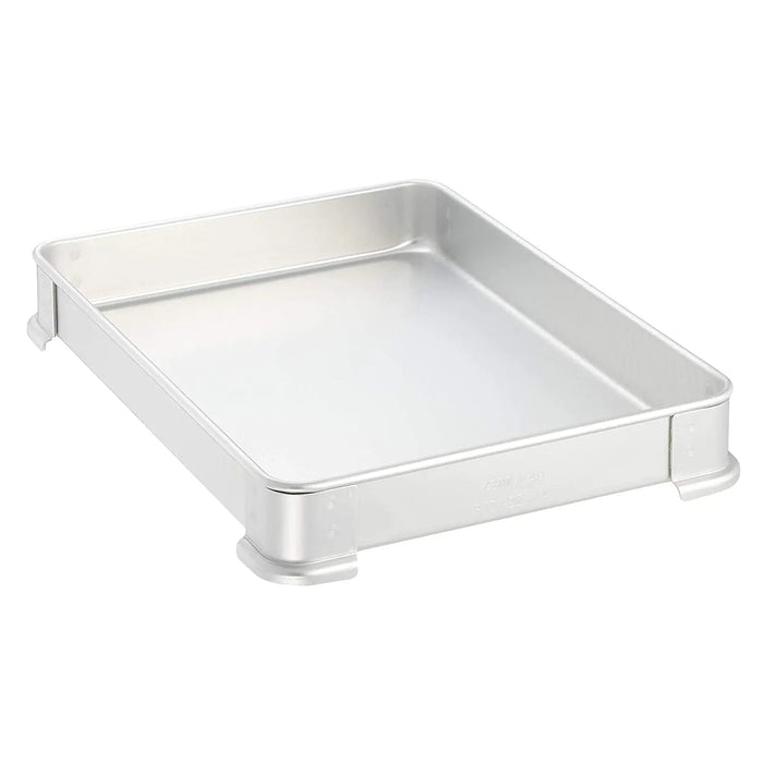 Ebm Stackable Tray for Gyoza - Anodized Aluminium, 335x255x40mm