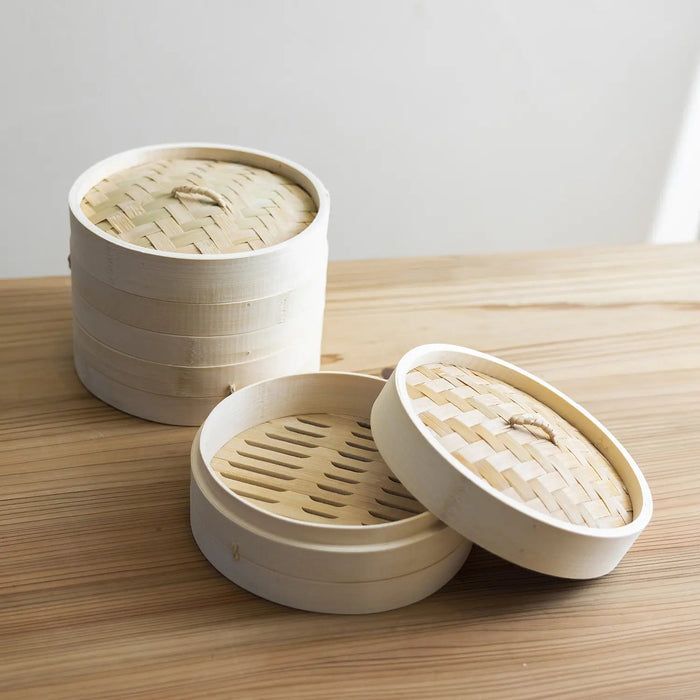 Ebm Bamboo Steamer 10cm - Authentic and Efficient Cooking Tool