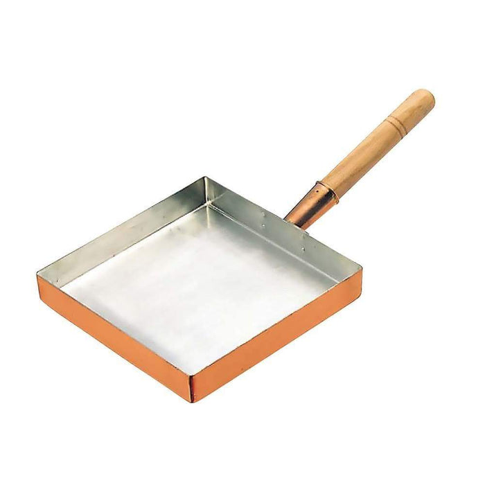 Ebm Copper Tamagoyaki Square Omelette Pan - 15cm Kanto Style