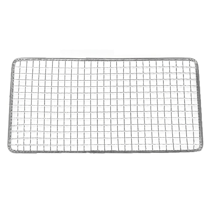 Premium BBQ Grill Mesh - 200 Pieces, 29.5 x 18.8cm - Ebm Galvanized Iron