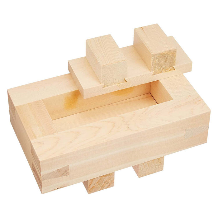 Ebm Hinoki Cypress Sushi Press - Wooden Sushi Mold for Perfect Sushi