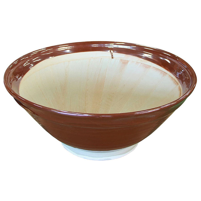 Ebm Mino Ware Suribachi 砂浆 25 厘米 - 高效研磨的优质厨房工具