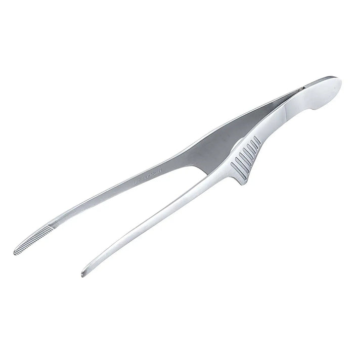 Ebm Stainless Steel BBQ Tongs - Compact and Efficient