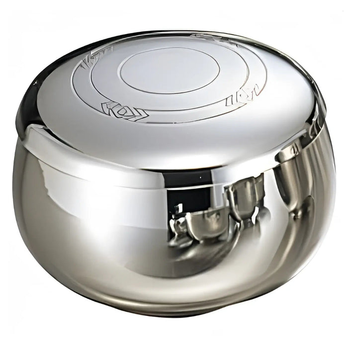 Ebm Premium Stainless Steel Rice Bowl for Korean Cuisine - Japanese Craftsmanship