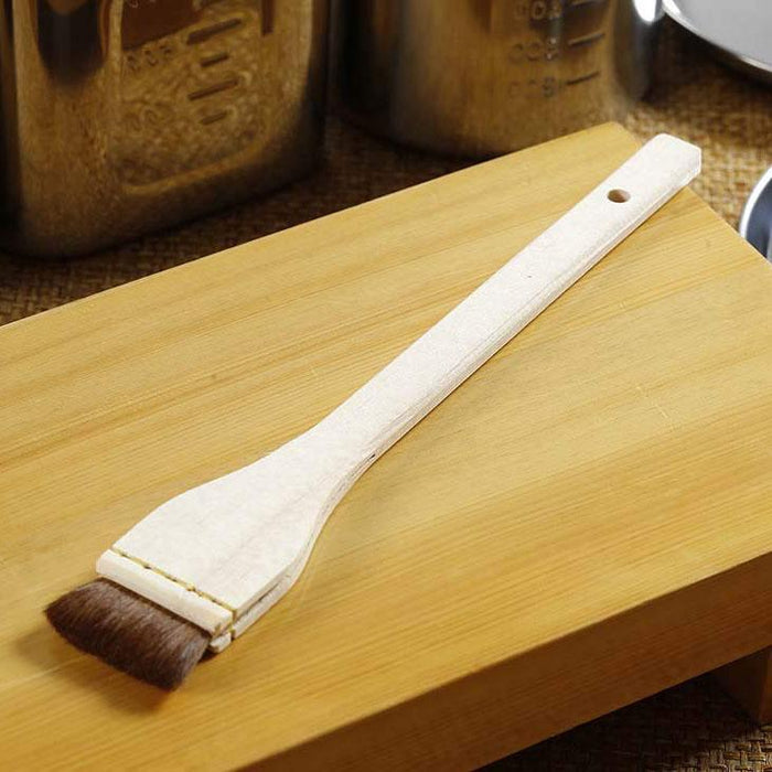 Ebm 36mm Sushi Brush with Wooden Handle and Horse Hair