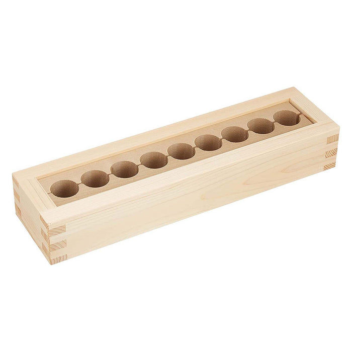 Ebm Wooden Rice Mold 9-Hole Create Perfectly Shaped Rice with Ease